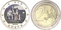 Germany 2 Euros - Bayern - Colorised - F (Stuttgart) - 2012