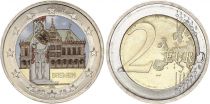 Germany 2 Euros - Bremen - Colorised - J (Hamburg) - 2013