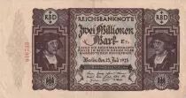 Germany 2 Millionen Mark  - 1923 - Serial 030733