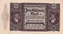 Germany 2 Millionen Mark  - 1923 - Serial 063957