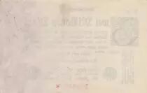 Germany 2 Millionen Mark - White & Rose - 1923 - Number 200 000 - Radar number