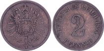 Germany 2 Pfennig, Armoiries - 1874 E