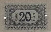 Germany 20 Mark - Weisswasser - 12-11-1918 - cancelled