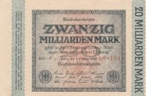 Germany 20 Milliarden Mark  - 1923 Serial MB-8