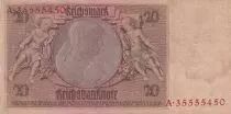 Germany 20 Reichsmark - Werner Von Siemens - 1929 - Serial A