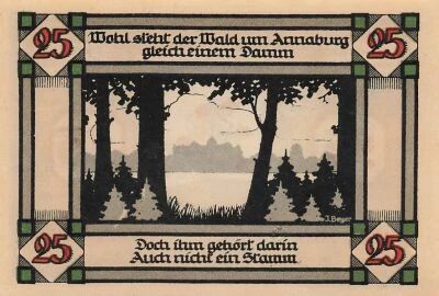 Germany 25 Pfennig - Annaburg - 1921 - Notgeld