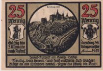 Germany 25 Pfennig - Dornburg - Notgeld - 1921
