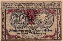Germany 25 Pfennig - Mühlberg - Notgeld - 1921