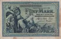 Germany 5 Mark -  Germania - Fafnir - 1904 - Serial X - P.8a