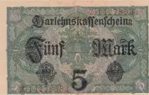 Germany 5 Mark - Woman, crown - 1917 - Serial Z - P.56b