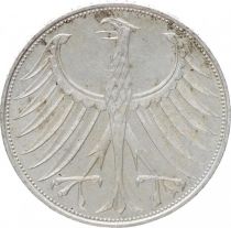 Germany 5 Mark Imperial Eagle - 1974 D