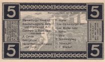 Germany 5 Pfennig - Blankenburg am Harz - Notgeld - 1920