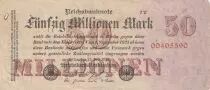 Germany 50 000 000 Mark 1923 - Serial 7T