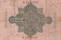 Germany 50 Mark - Green & Pink - 1908 - Serial B - 7 digit - P.32