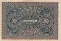 Germany 50 Mark Head of woman - 1919 - Reihe 1 - Various serial