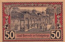 Germany 50 Pfennig - Berneck - Notgeld - 1921