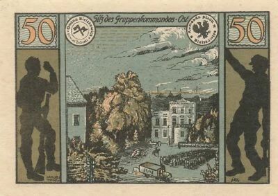 Germany 50 Pfennig - Bielschowitz - 1921 - Notgeld