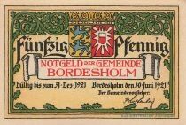 Germany 50 Pfennig - Bordesholm - 1921 - Notgeld