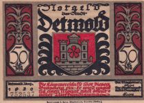Germany 50 Pfennig - Detmold - Notgeld - 1920