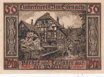 Germany 50 Pfennig - Eifenach - Notgeld - 31-05-1921 - AU