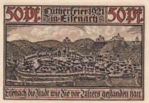 Germany 50 Pfennig - Eifenach - Notgeld - 31-05-1921 - AU
