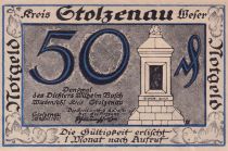 Germany 50 Pfennig - Stolzenau an der Weser - Notgeld - 1921