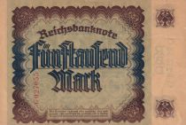 Germany 5000 Mark - Spinelli - 16-09-1922 - Serial G G - XF - P.77