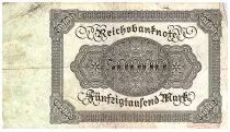 Germany 50000 Mark Burgermaster Brauweiler - 1922 Serial A
