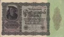 Germany 50000 Mark Burgermaster Brauweiler - 1922 Serial D.12