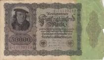 Germany 50000 Mark Burgermaster Brauweiler - 1922 Serial E.14