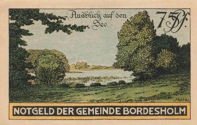 Germany 75 Pfennig - Bordesholm - 1921 - Notgeld