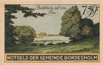 Germany 75 Pfennig - Bordesholm - 1921 - Notgeld