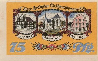 Germany 75 Pfennig - Brakel - 1921 - Notgeld