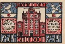 Germany 75 Pfennig - Goch - 1922 - Notgeld