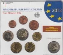 Germany BU Euro Coin Set GERMANY 2012 (Workshop A)