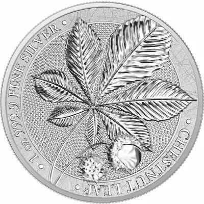 Germany Chestnut Leaf - 5 Mark Silver Germania 2021