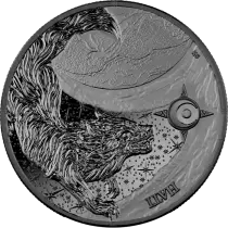 Germany Hati - 5 Marks Silver Ruthénium Germania 2024 (Ragnarök)