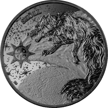 Germany Sköll - 5 Marks Silver Ruthénium Germania 2024 (Ragnarök)