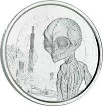 Ghana 1 Once Argent Ghana 2021 - Alien