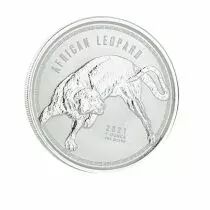 Ghana 1 Once Argent Ghana 2021 - L&eacute;opard