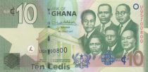 Ghana 10 Cédis  - 2017 - UNC - P.39
