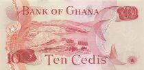 Ghana 10 Cedis - 1977 - Replacement - P.16