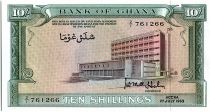 Ghana 10 Schilling - Banque du Ghana - 1963