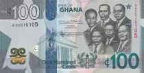 Ghana 100 Cédis - Banque du Ghana - 04-03-2022 - Série AS