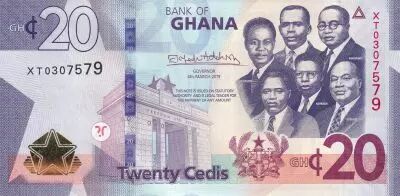Ghana 20 C�dis  - 2019 - Serial XT - P.49
