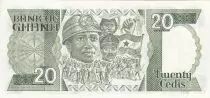 Ghana 20 Cedis - Queen mother Yaa Asantewa - 1986 - Serial D.1 - P.24