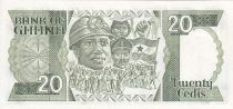 Ghana 20 Cédis - Reine mère Yaa Asantewa - 1986 - Série D.1 - P.24