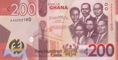 Ghana 200 C�dis  - 2019 (2020) - Neuf