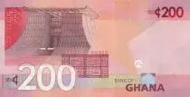 Ghana 200 Cédis  - Front facing busts of the Big Six leaders - 2022 - Serial AK