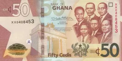 Ghana 50 C�dis  - 2019 - UNC - P.49